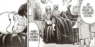 surgical scene from Monster, Chapter 2