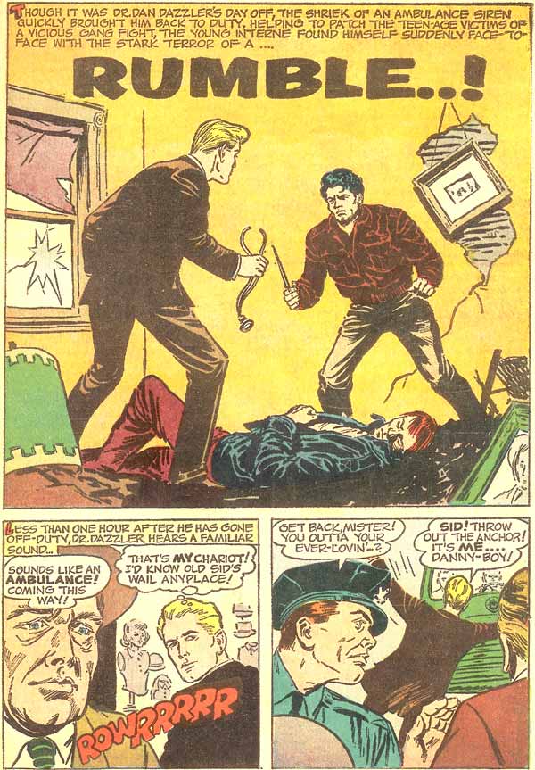 Dr. Dan Dazzler - Rumble...! - page 1