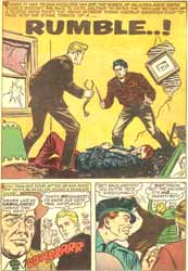 Dr. Dan Dazzler in 'Rumble..!' Click for the full page.