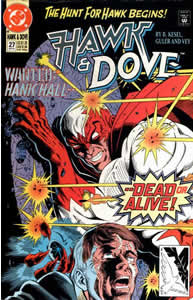cover, Hawk & Dove #27