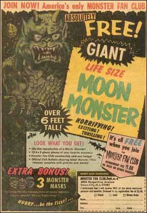 Join Now! America's Only Monster Fan Club! Click for the full ad. Join Now! America's Only Monster Fan Club! Click for the full page.