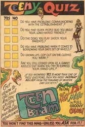 Take the Teeny Quiz! Click for the full page.