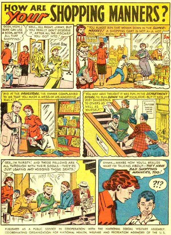 How Are Your Shopping Manners?