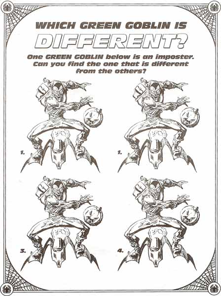 Which Green Goblin is Different?
