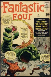 cover, Fantastic Four #1 cover, Fantastic Four #1