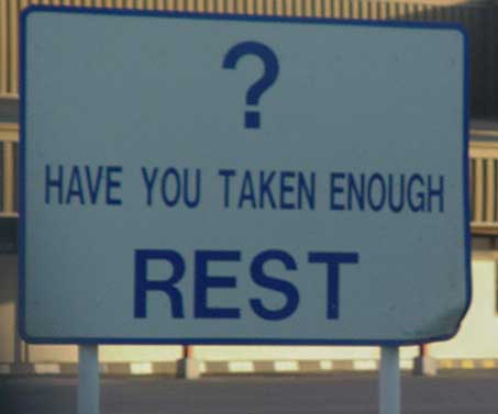 An actual sign
