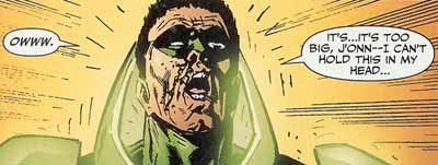 Kyle Rayner, nose bleeder