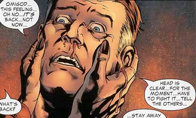 Jay Garrick, nose bleeder