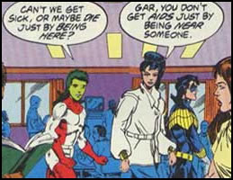 Titans AIDS PSA.  Click for the full page.