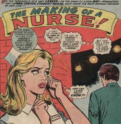 Splash Page from Night Nurse #1