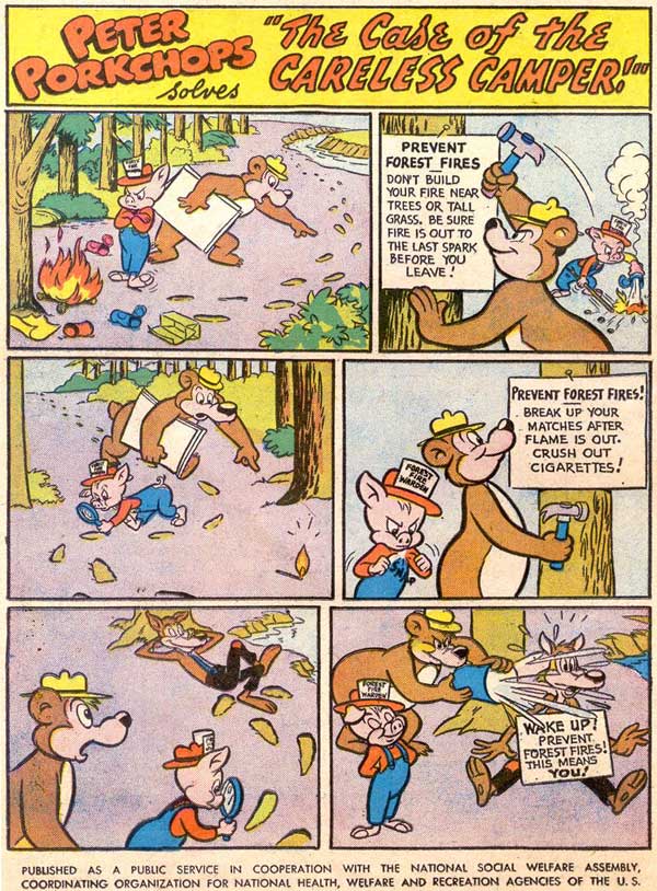 Peter Porkchop solves 'The Case of the Careless Camper!'