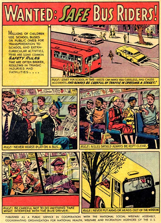 Wanted: Safe Bus Riders!!