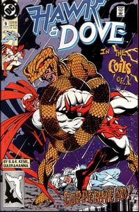 cover, Hawk & Dove #9