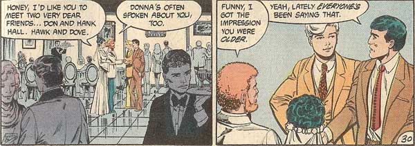 scene from Tales of the Teen Titans #50