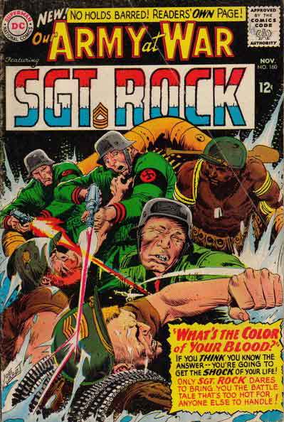 cover, Our Army at War #160