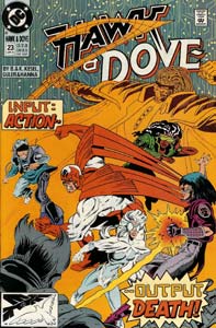cover, Hawk & Dove #23