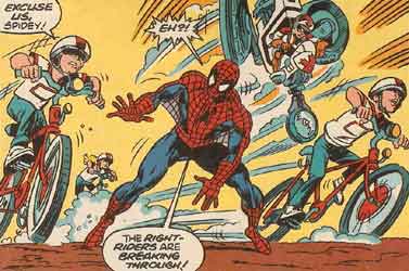 Sadly, this scene DOES appear in the comic