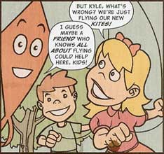 Kite Safety with Kyle Kite! Click for the full page.