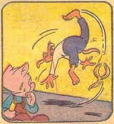 Peter Porkchop learns 'Carelessness is No Joke!' Click for the full page.