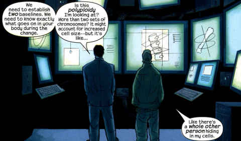 scene from Ulitmate Human #1