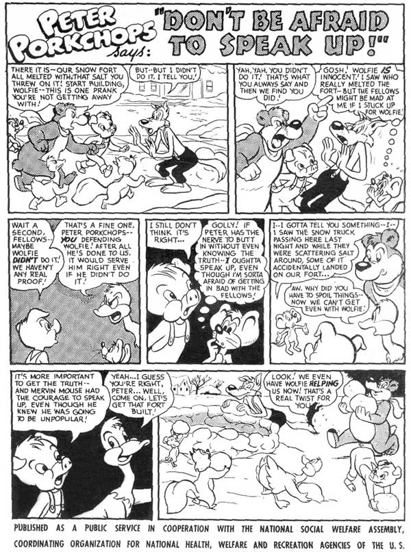 Peter Porkchop Says 'Don't Be Afraid to Speak Up!'