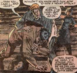 scene from Superman:  The Man of Steel #2