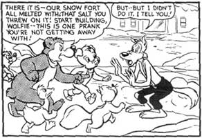 Peter Porkchops Says 'Don't Be Afraid to Speak Up!' Click for the full Page