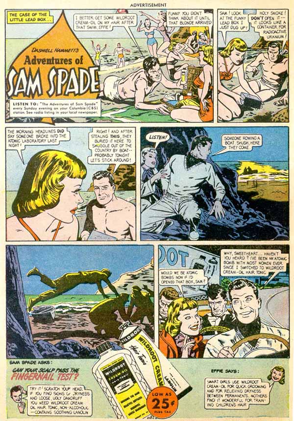 Dashiell Hammett's Adventures of Sam Spade: The Case of the Little Lead Box