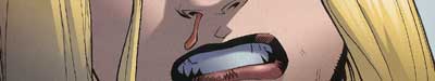 Sue's nosebleed from Ultimate Fantastic Four #12
