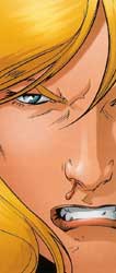 Sue's nosebleed from Ultimate Fantastic Four #9