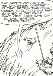 If the speed of light stops time, then how can we all see? If the speed of light stops time, then how can we all see?