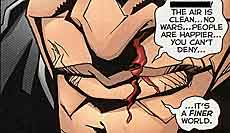 Bendix bleeds and is censored for foul language Bendix bleeds more