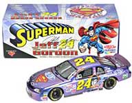 Jeff Gordon's #24 Superman car Jeff Gordon's #24 Superman car
