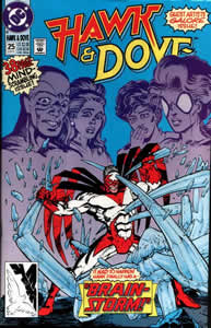 cover, Hawk & Dove #25