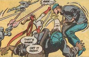 The new Hawk and Dove? scene from Hawk and Dove #25