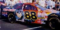 Dale Jarrett's #88 Batman car Dale Jarrett's #88 Batman car