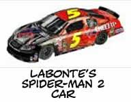 Terry Labonte's #4 Spider-Man 2/Cheez-its car Terry Labonte's #4 Spider-Man 2 car