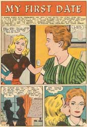 My First Date - page 1. Click for the full page.