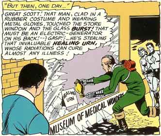 Bouncing Boy, detective of the obvious The Healing Urn