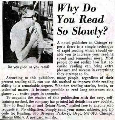 Do You Plod As You Read?