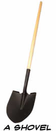 A shovel