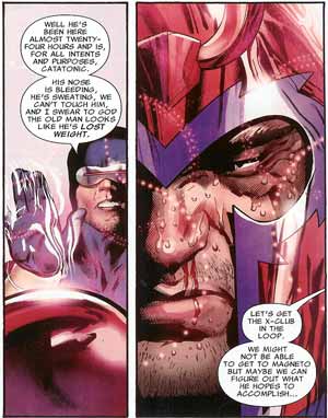 scene from Uncanny X-Men #521