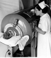 An iron lung