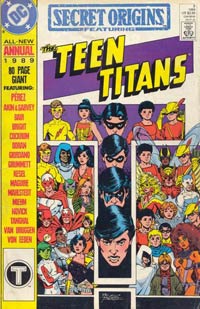 cover, Secret Origins Annual #3 (1989)