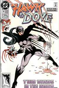 cover, Hawk & Dove #14