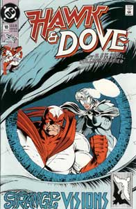 cover, Hawk & Dove #10