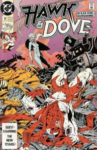 cover, Hawk & Dove #11
