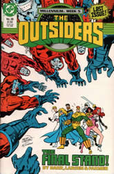 cover, Outsiders #28