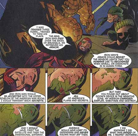 scene from Iron Man #13
