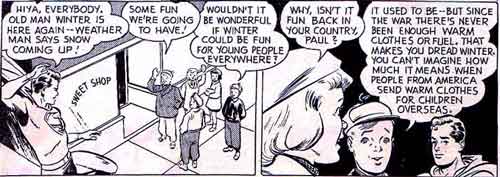 Superboy says 'Share with Others!' Click for the full page.